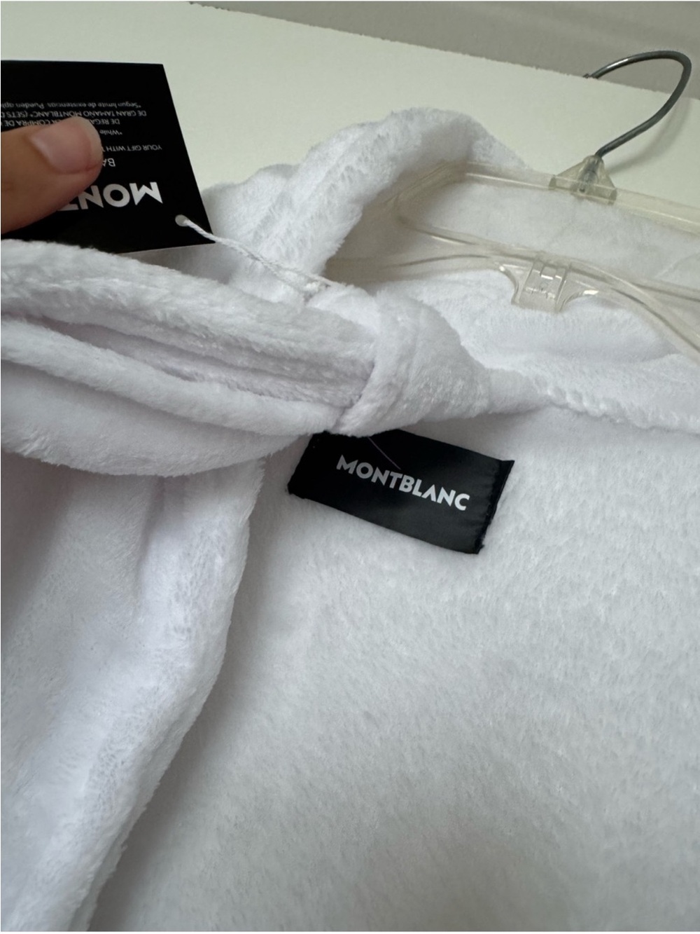 MONTBLANC UNISEX BATH ROBE - Picture 2 of 9